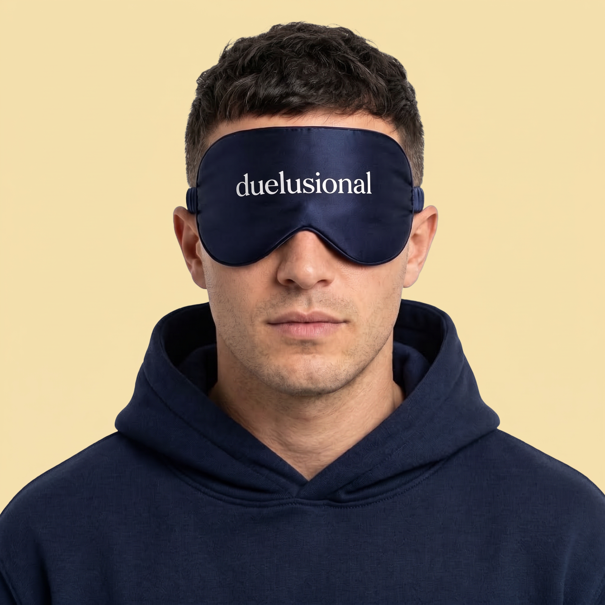Deulusional Blindfold, front view